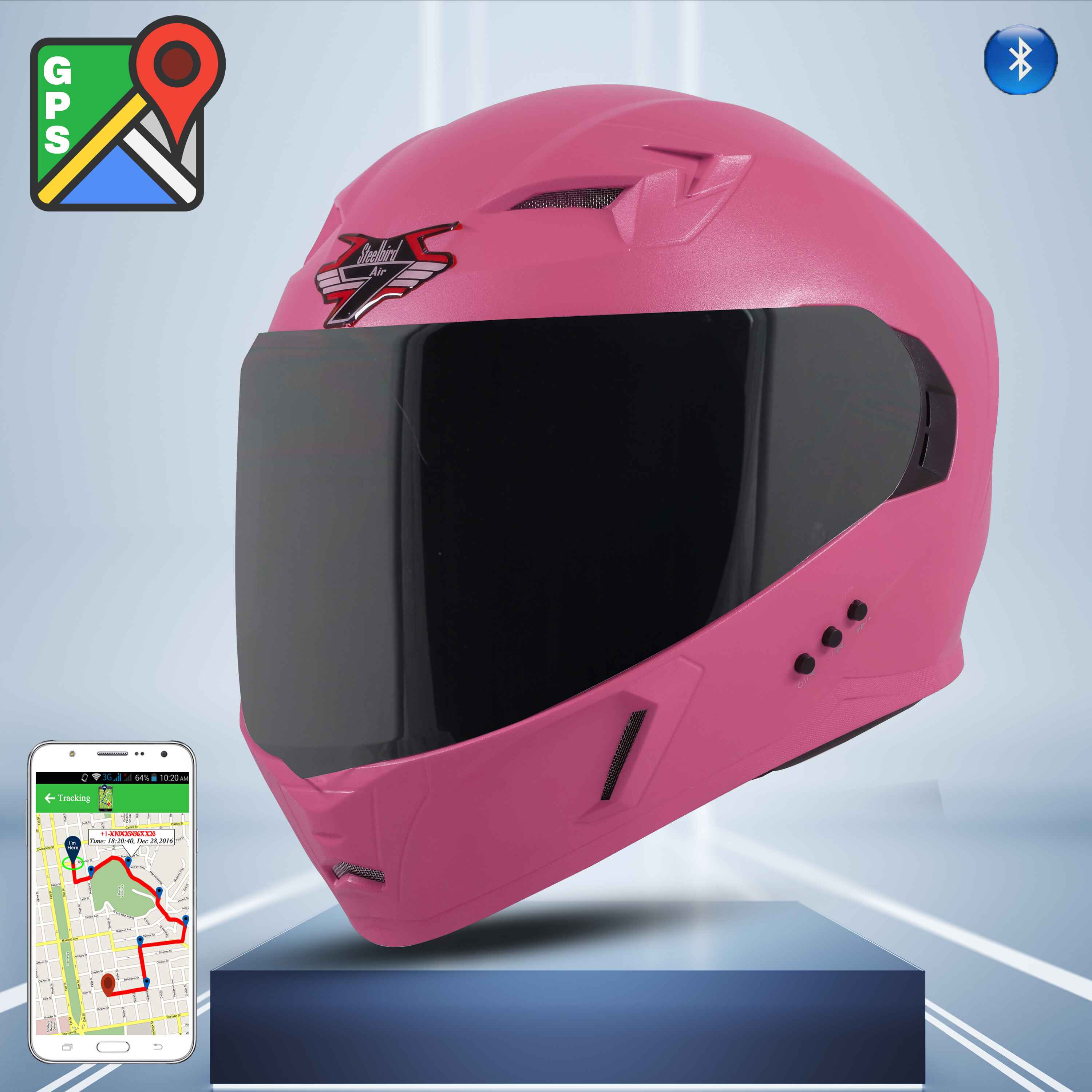 SBA-21 ISS BT RAPTOR DASHING PINK